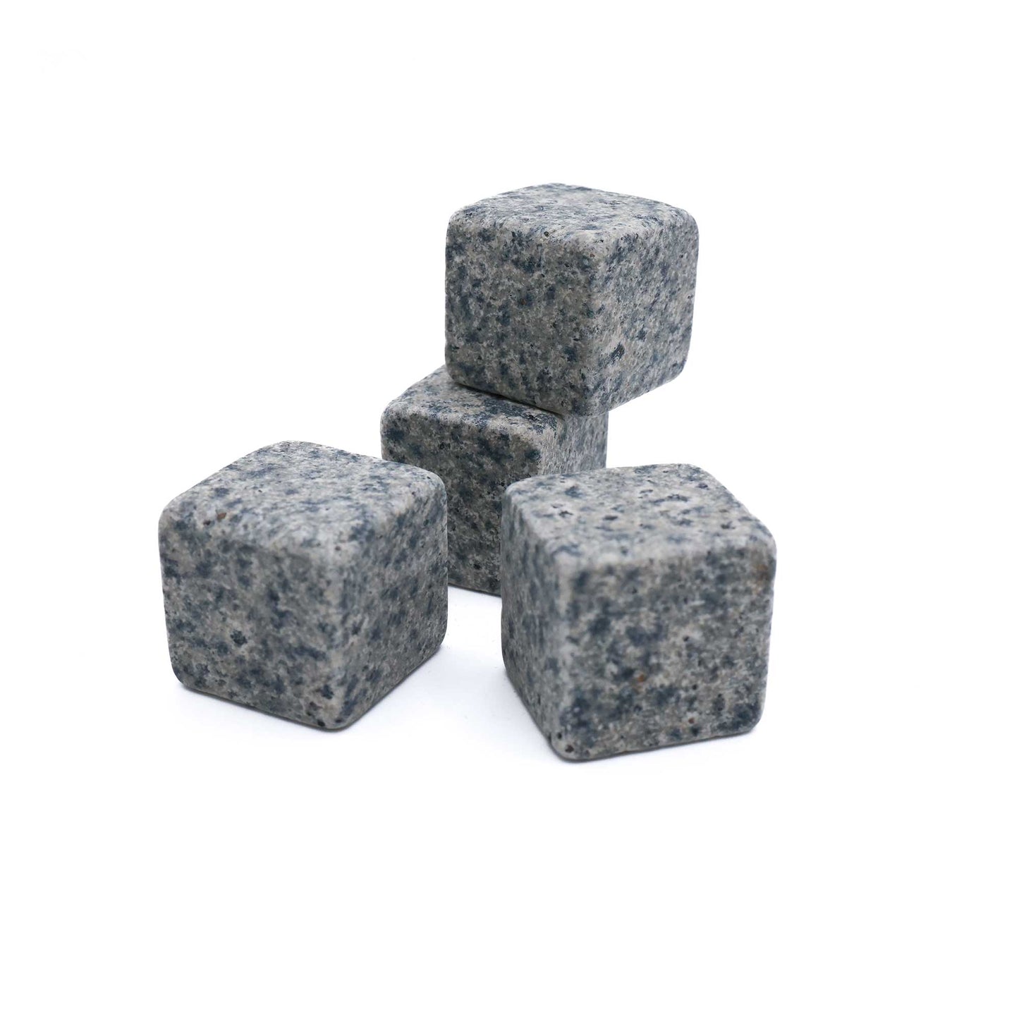 Sottobicchieri in granito e cubetti refrigeranti per bevande