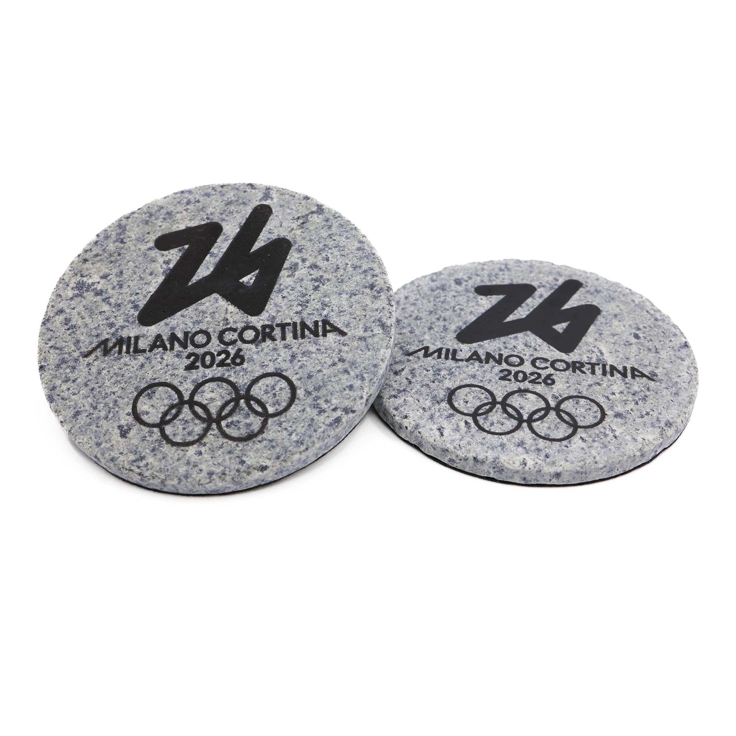 Sottobicchieri in granito e cubetti refrigeranti per bevande