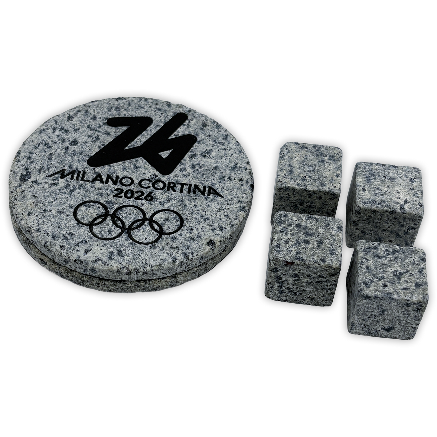 Granite Coasters and Drink Chill Cubes