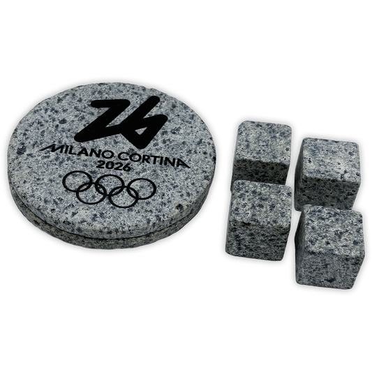 Granite Coasters and Drink Chill Cubes